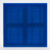 back of 12 inch by 12 inch Blue solid color slab lite baseplate