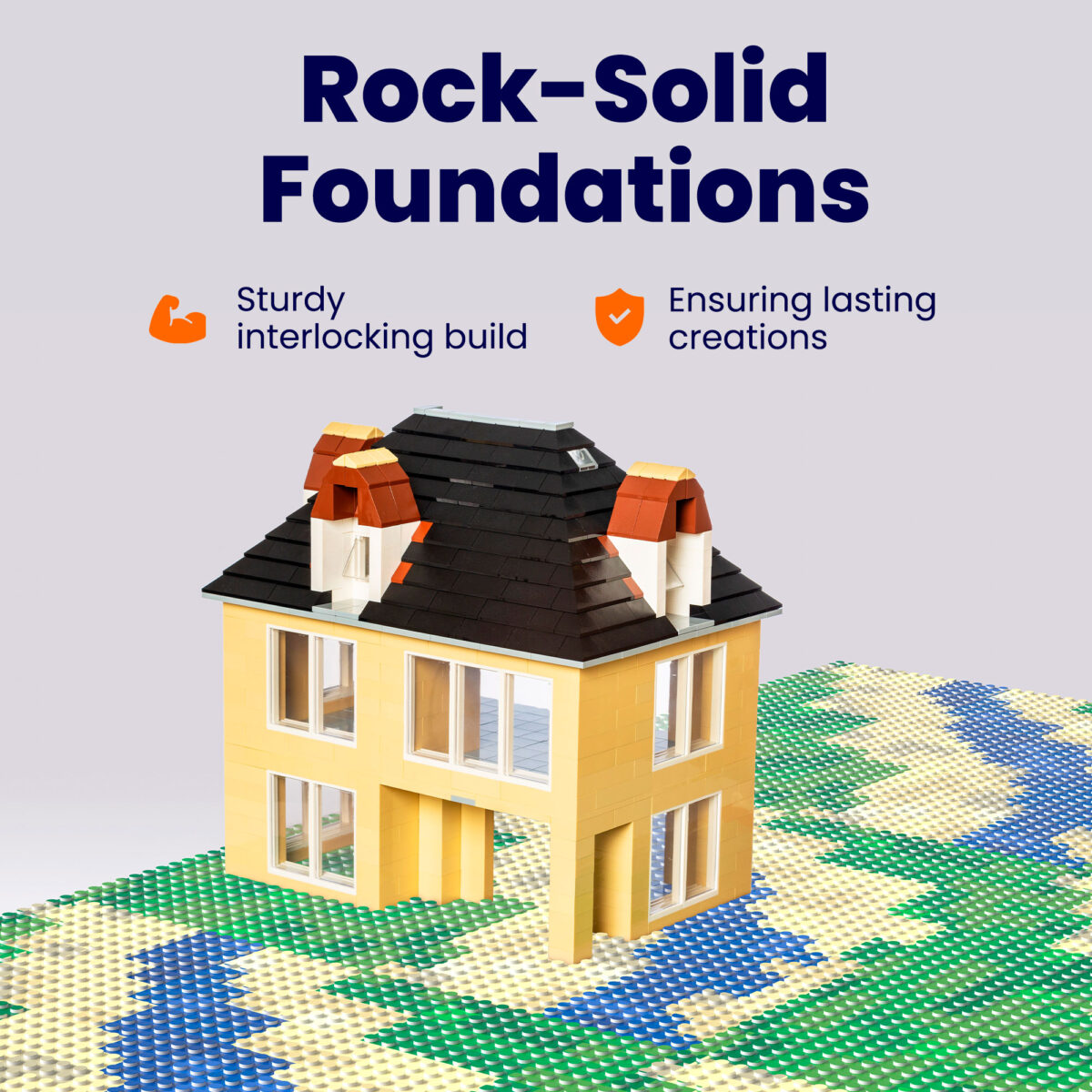 River Mosaic Baseplate - Slab Dream Lab