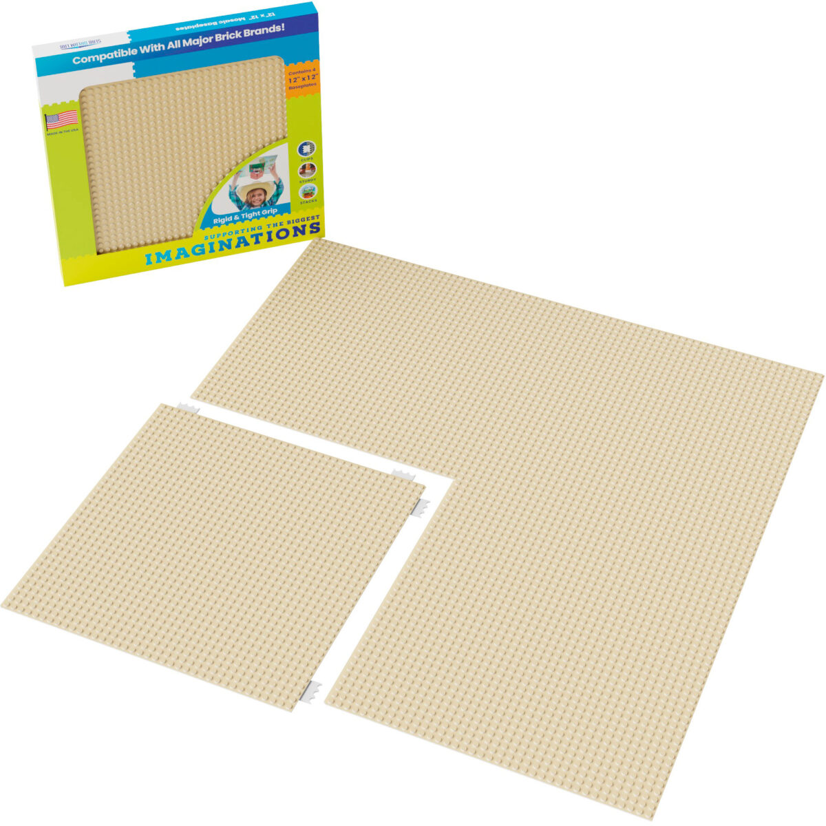 Sand Tan Baseplate Slab Dream Lab
